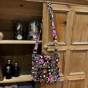 Vera Bradley Hipster Crossbody Bag in Suzani Pattern